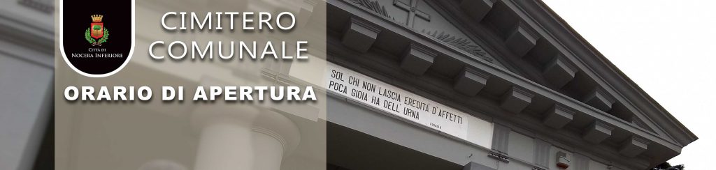 Commemorazione dei defunti. Orari e modalità di ingresso